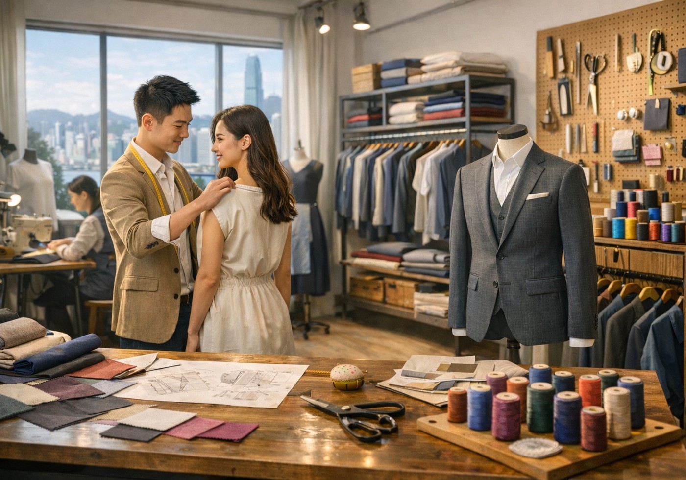 外套與制服訂製示意圖